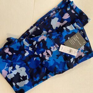 Gap Fit High Rise 7/8 Length Women’s Exercise Leggings NWT Size Small Blue